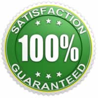 100% Customer Satisfaction Guarantee